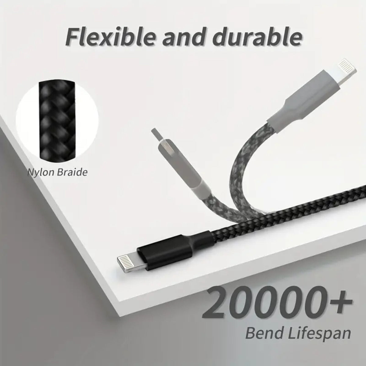 1,2m 4A USB Typ C Kabel Multi Micro Schnell Ladekabel iPhone Samsung Xiaomi LG - 3KShop.de