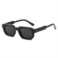 Glänzend schwarze Retro-Partybrille