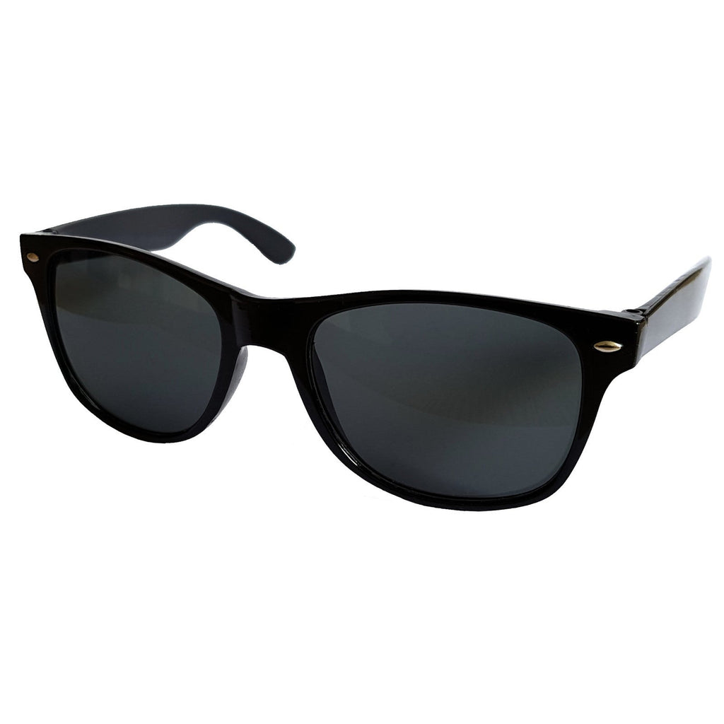 Schwarze Blues-Brothers Sonnenbrille extra-dunkel