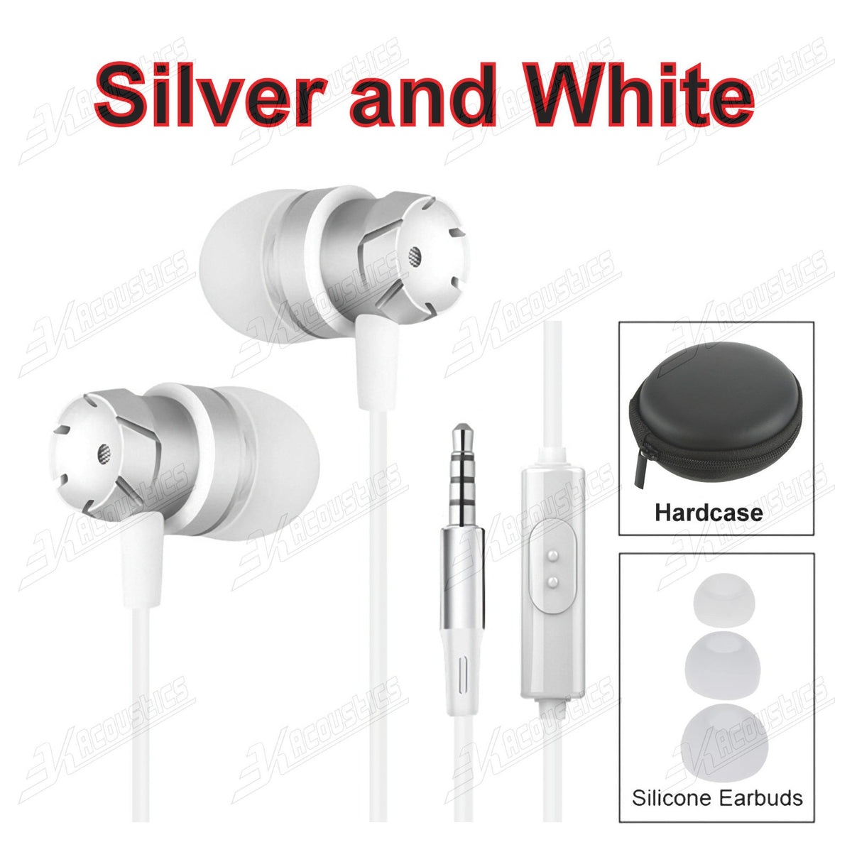 Super Bass Turbine Metall Kopfhörer In-Ear Headset Ohrhörer mit Mikrofon +Tasche - 3KShop.de