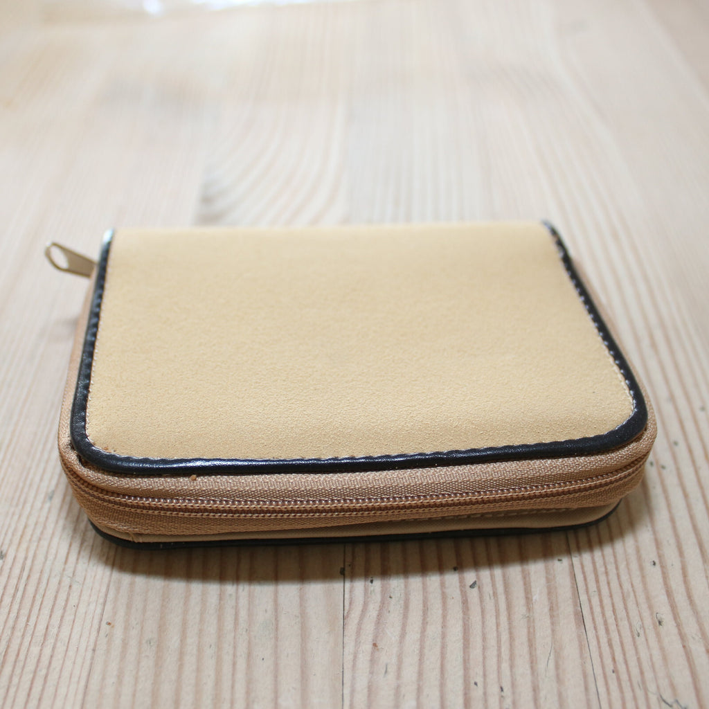 Portemonnaie Geldbörse Brieftasche Lederimitat Beige G2020B - 3KShop.de