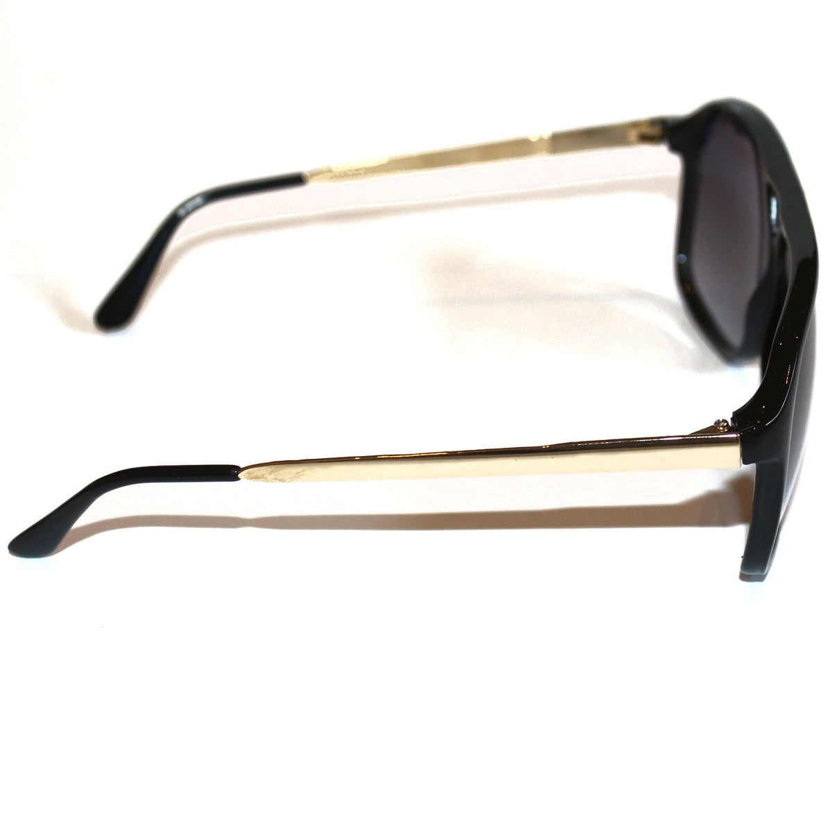 Schwarze Designer Unisex-Sonnenbrille