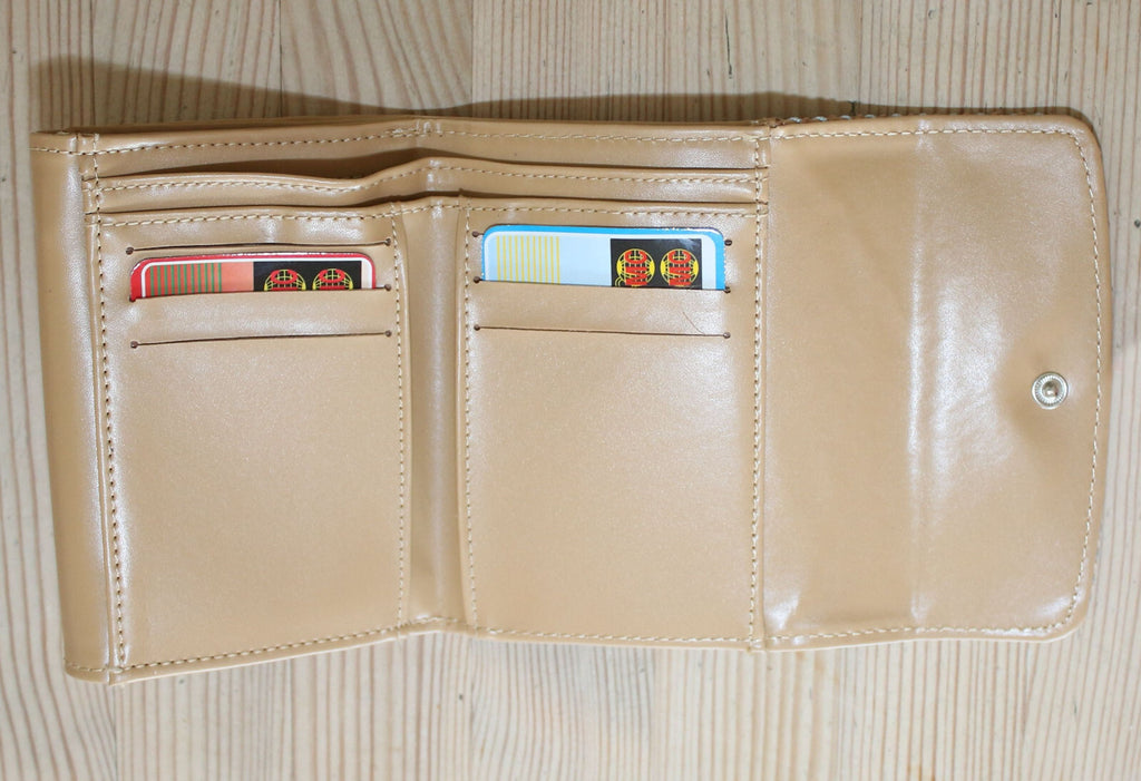 Portemonnaie Geldbörse Brieftasche Gross Beige G2010B - 3KShop.de
