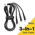 1,2m 3A USB Typ C Kabel Multi Micro Schnell Ladekabel iPhone Samsung Essager - 3KShop.de