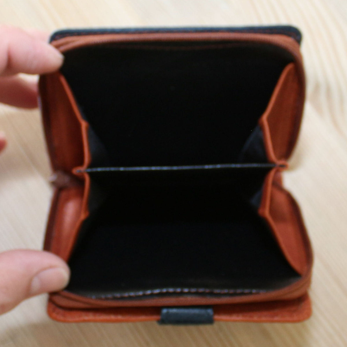 Herren Damen Geldbeutel Portemonnaie Geldbörse Brieftasche Braun Schwarz G1221 - 3KShop.de