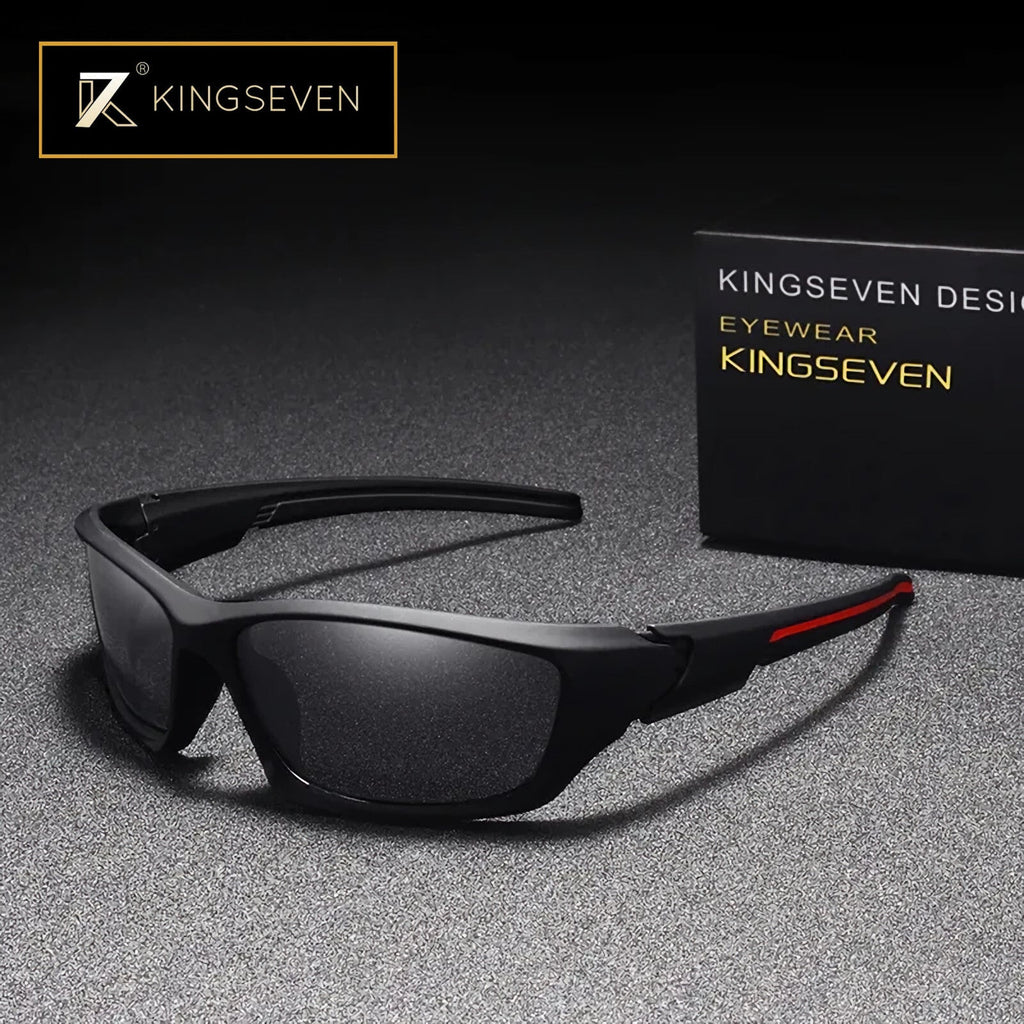 Kingseven NA768 polarisierte Biker-Sonnenbrille