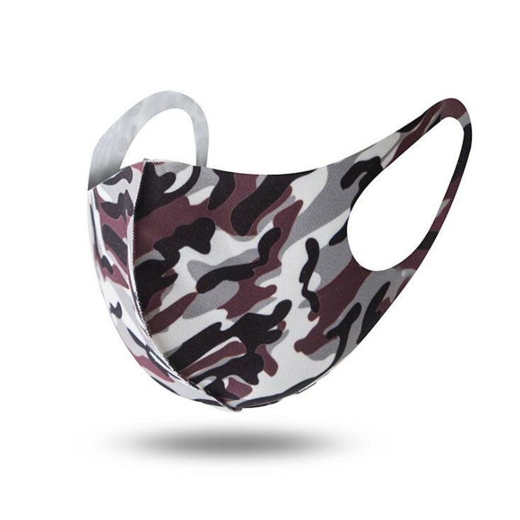 Mundschutz Behelf-Mund-Nasen-Atem-Schutz Maske Waschbar Camouflage - 3KShop.de