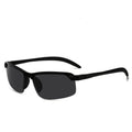 Schwarze Matrix-Sonnenbrille mit Farbwechsel
