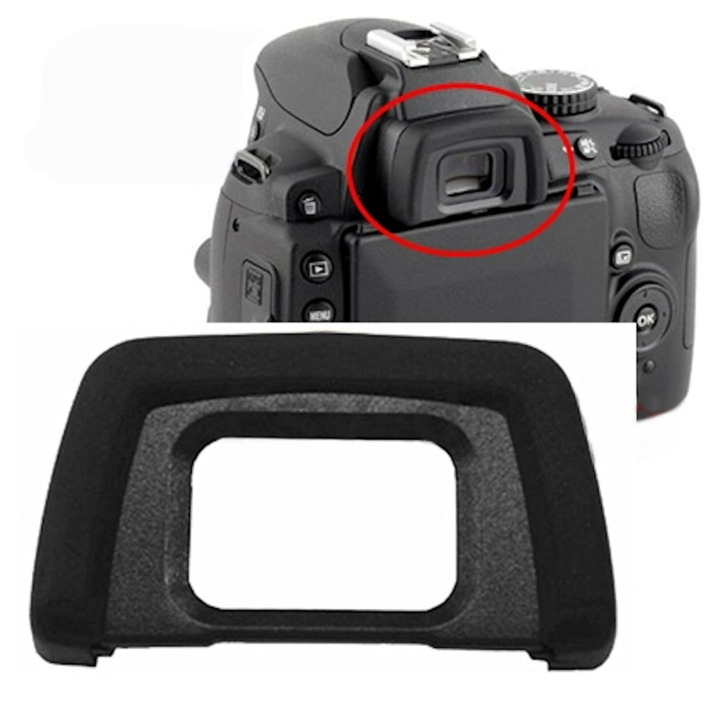 Augenmuschel Sucher Eye Cup DK24 für Nikon D3000 D3100 D3200 D5000 D5100 D5300 - 3KShop.de