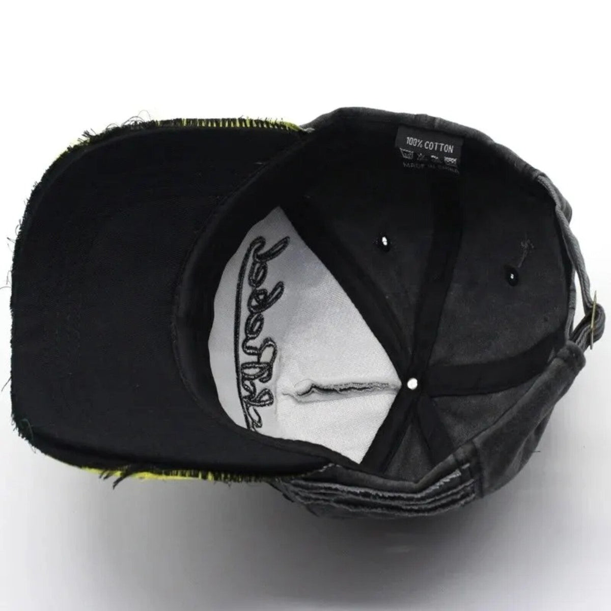 Schwarz-graue Black Rebel Vintage-Basecap