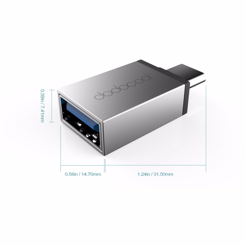 USB-C 3.1 zu USB -A 3.0 Adapter Stecker OTG Konverter Buchse Typ C auf A - 3KShop.de