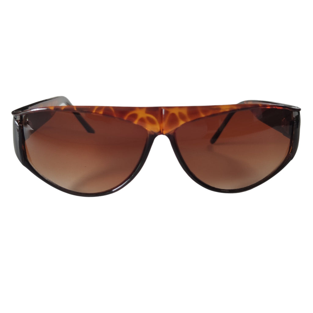 Braun getigerte Designer Damen-Sonnenbrille