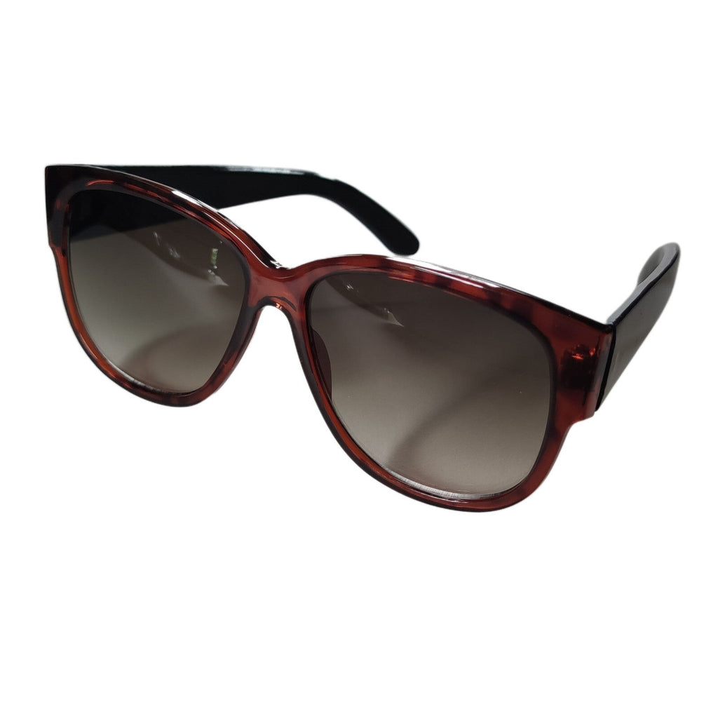Braun getigerte Designer Damen-Sonnenbrille