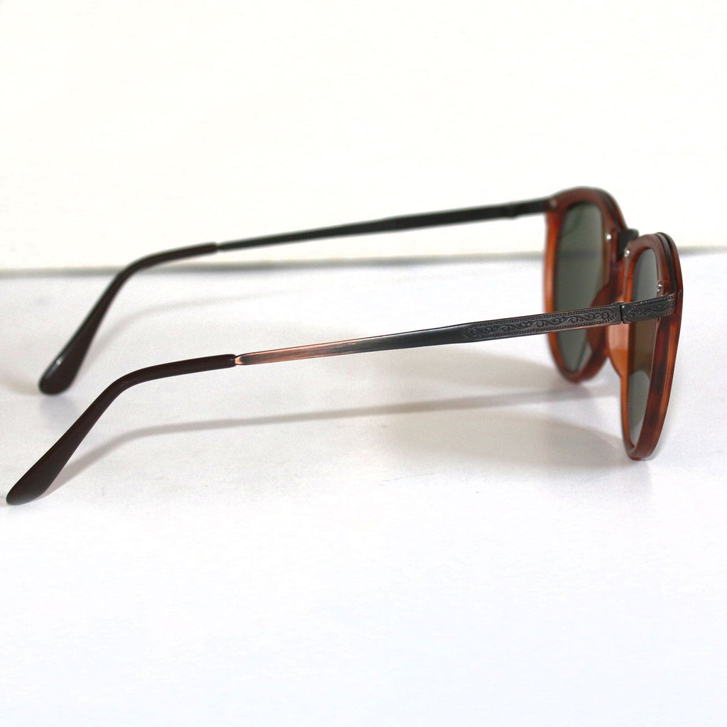 Braune Damen-Sonnenbrille im Tigerlook