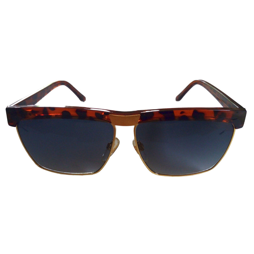 Braun getigerte Designer Unisex-Sonnenbrille
