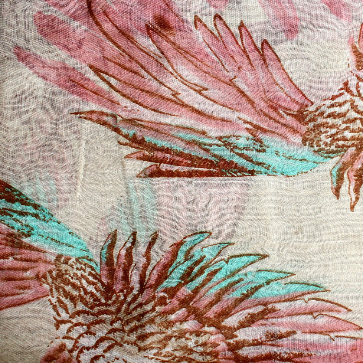 Wunderschoener Loop Schal Bunt, tolle Farbtöne von ManuMar MM2138 - 3KShop.de