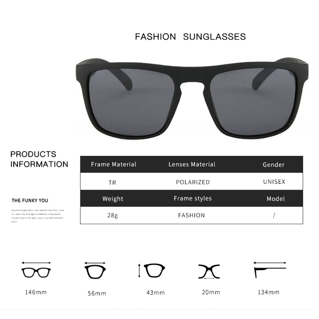 Schwarz-silberne polarisierte Sonnenbrille