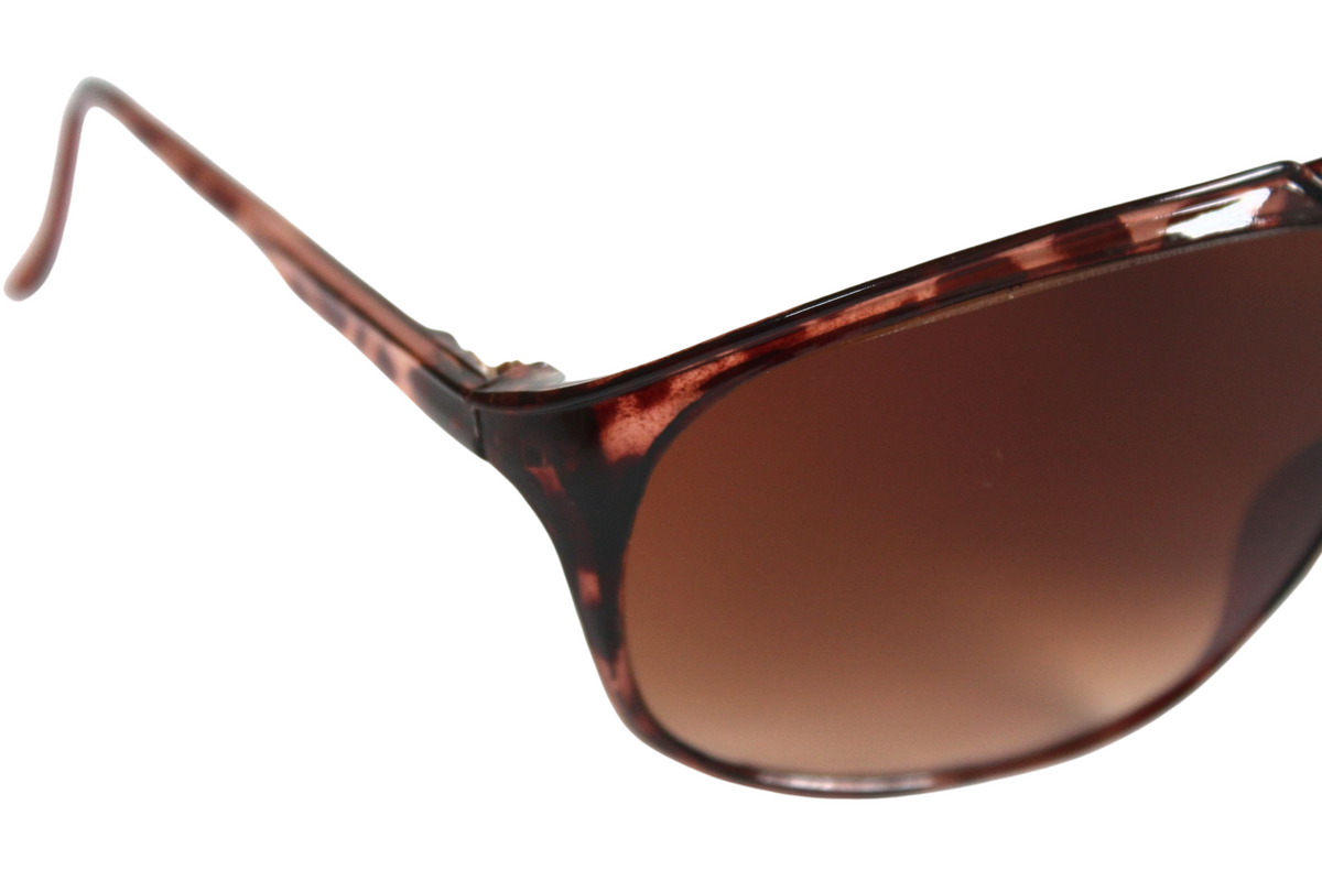 Braune Designer Damen-Sonnenbrille