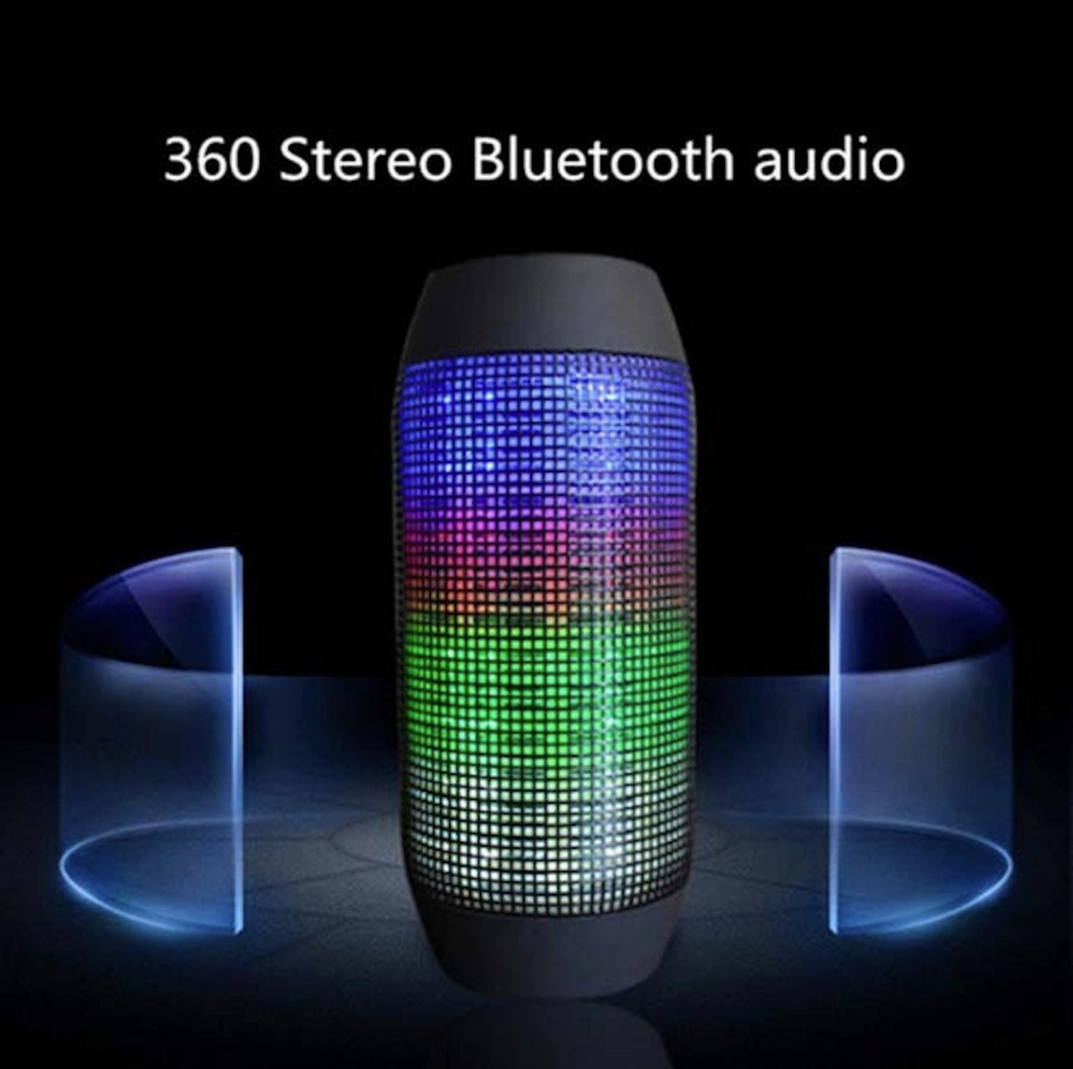 Bluetooth Sound Box SBP Lautsprecher Wireless MP3 SD USB AUX Schwarz Neu - 3KShop.de