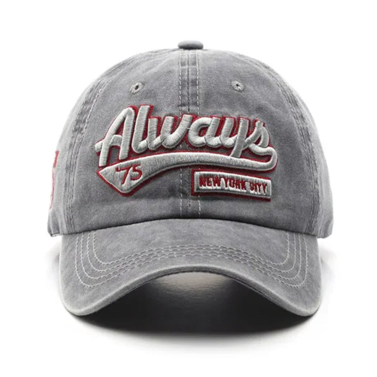 Always Vintage-Basecap aus Baumwolle mit Retro-Stickerei