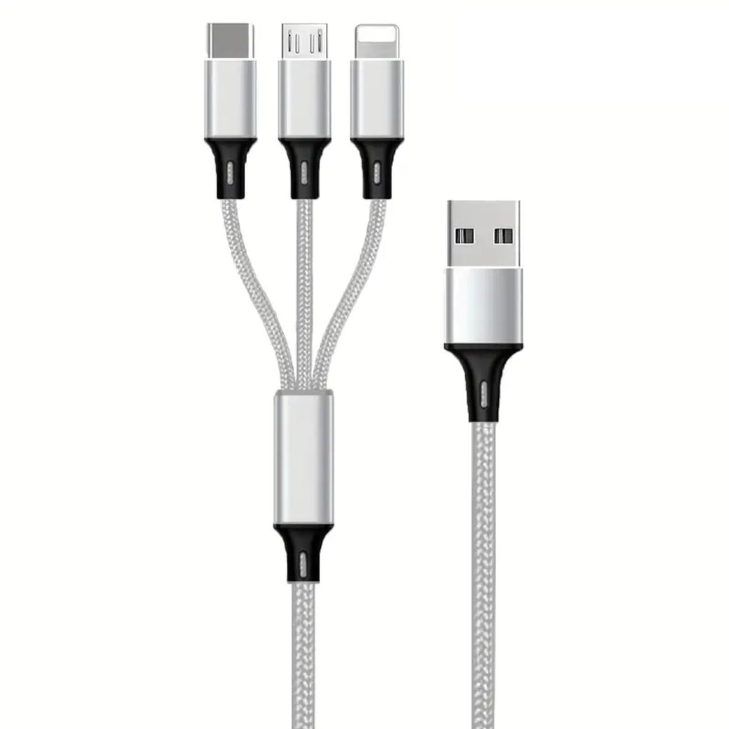 1,2m 4A USB Typ C Kabel Multi Micro Schnell Ladekabel iPhone Samsung Xiaomi LG - 3KShop.de