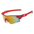Rote polarisierte Sport-Sonnenbrille X1