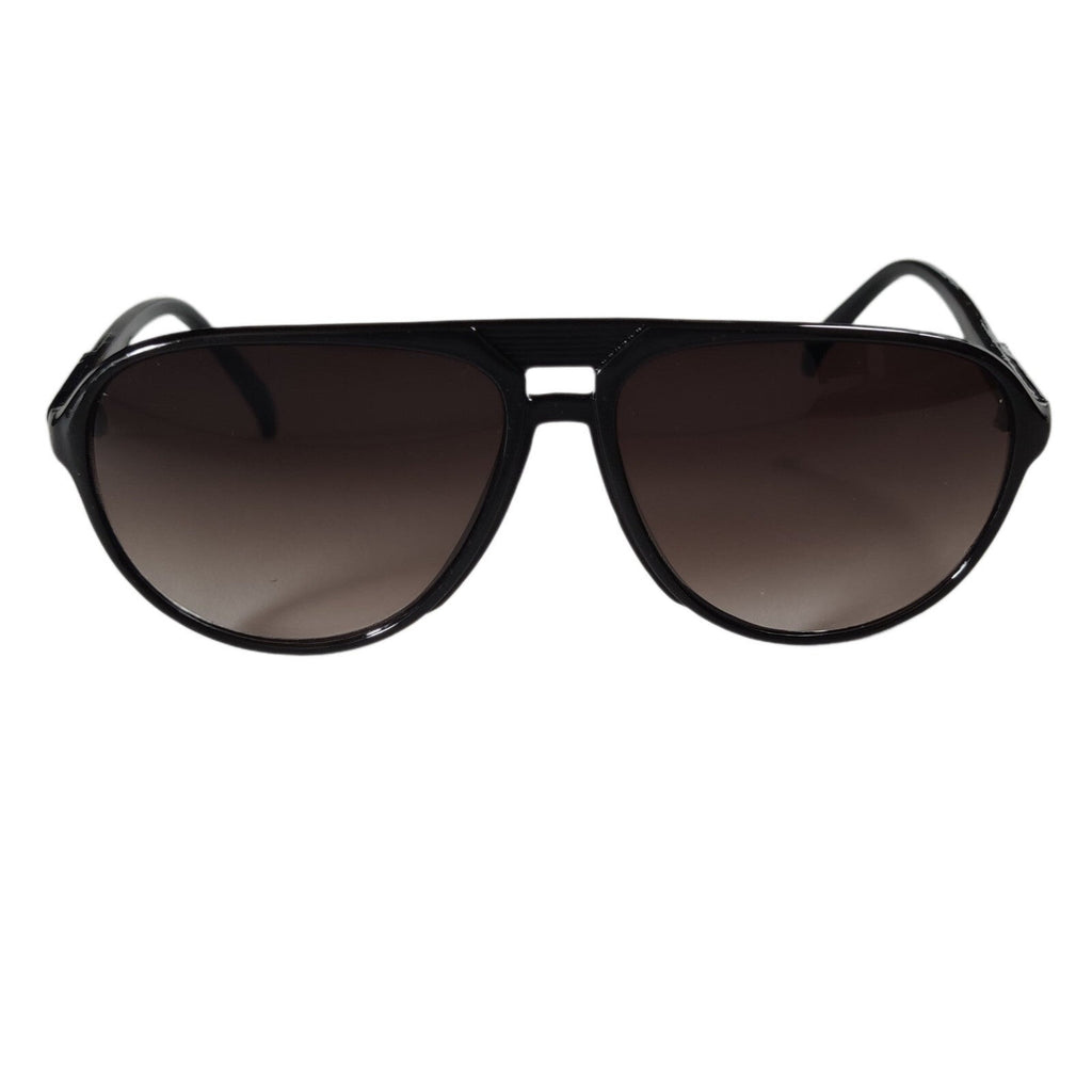 Schwarze Designer Unisex-Sonnenbrille
