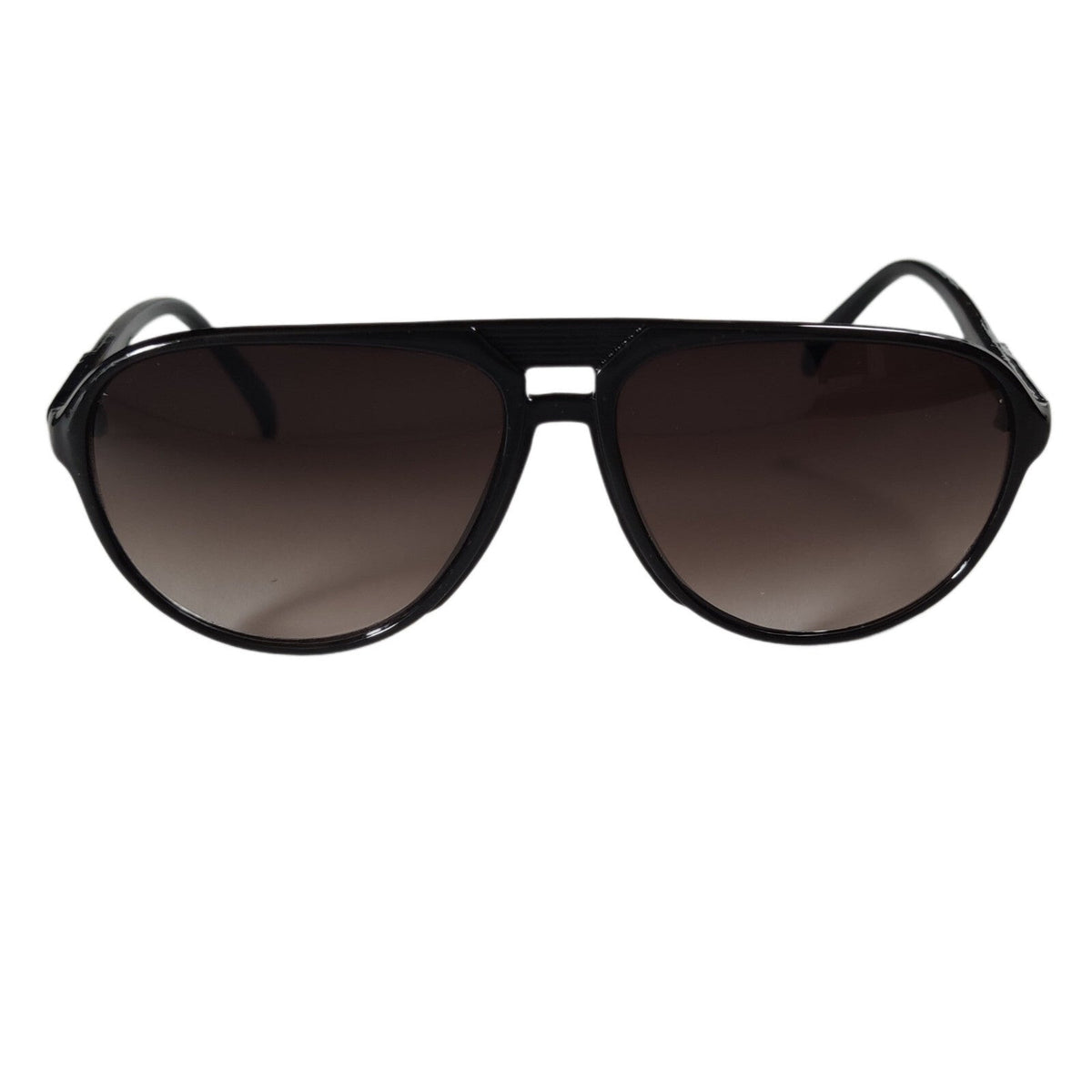 Schwarze Designer Unisex-Sonnenbrille