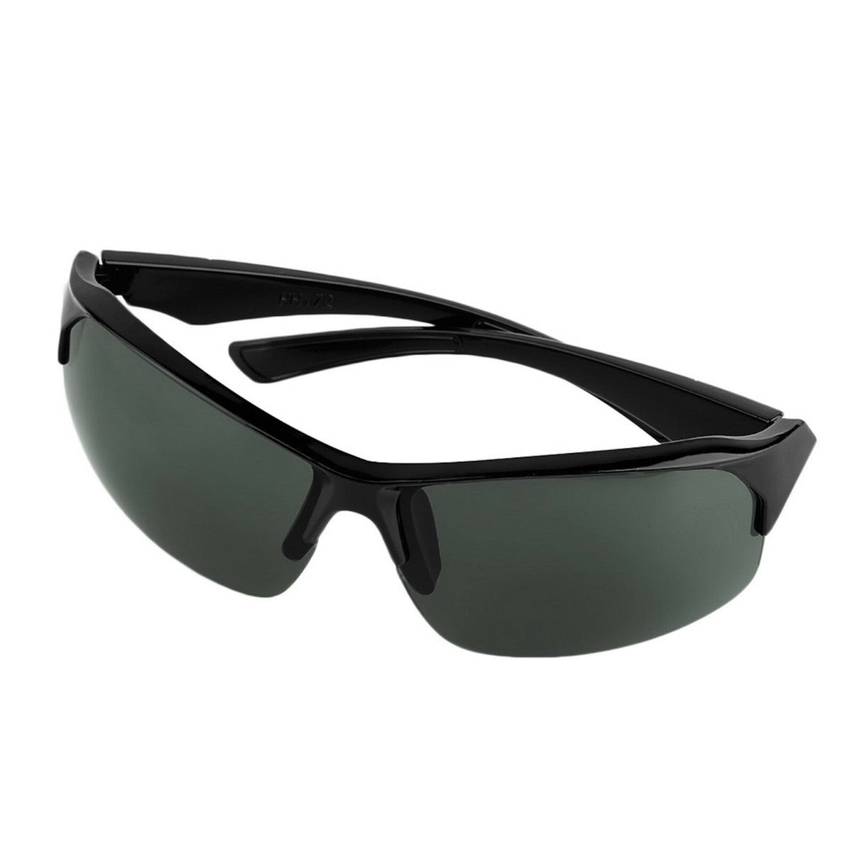 Mattschwarze randlose Matrix-Sonnenbrille