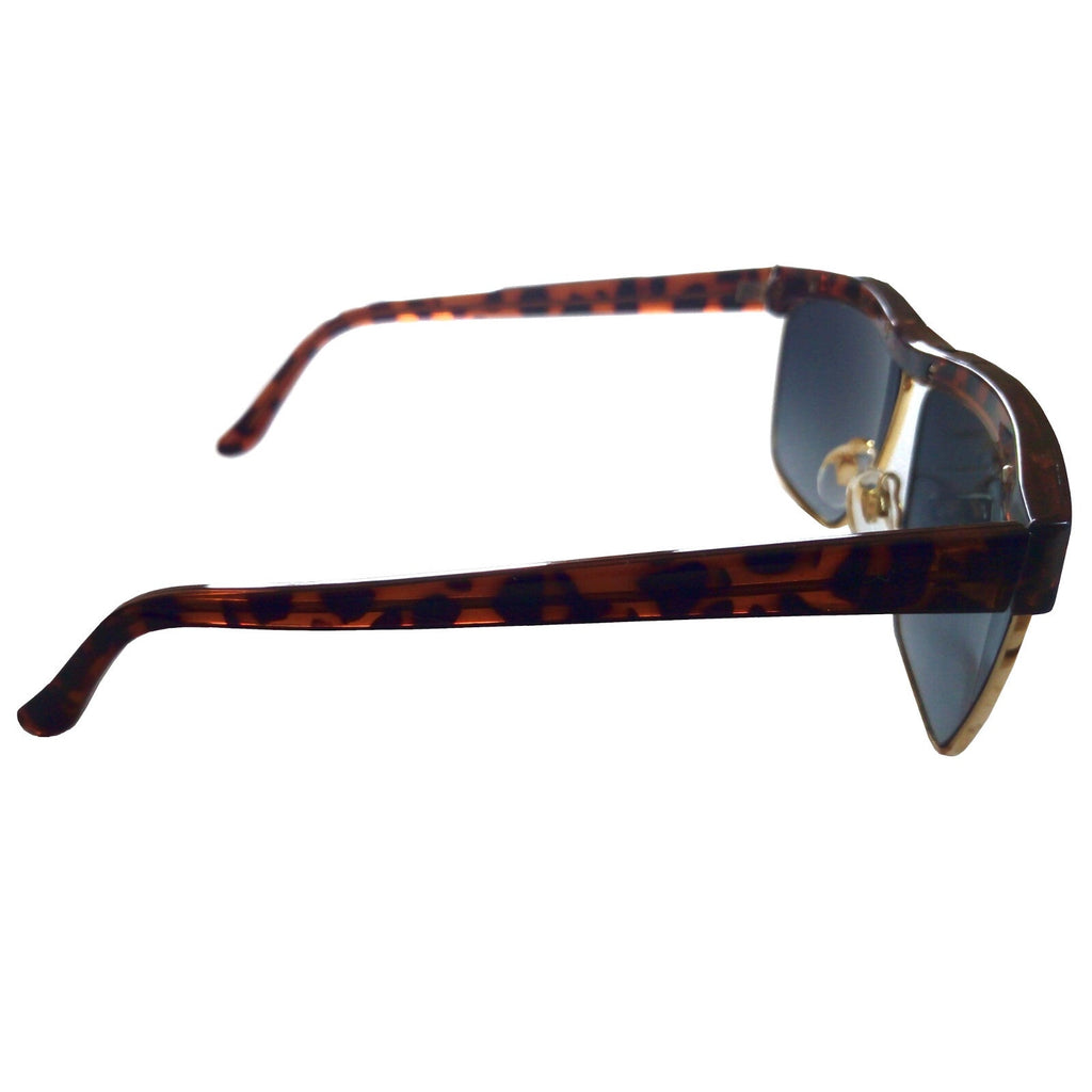 Braun getigerte Designer Unisex-Sonnenbrille