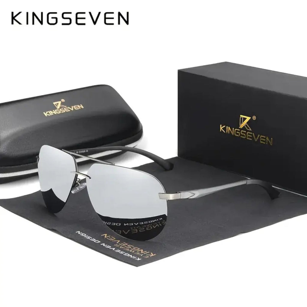 Kingseven N7413 polarisierte Piloten-Sonnenbrille für Herren
