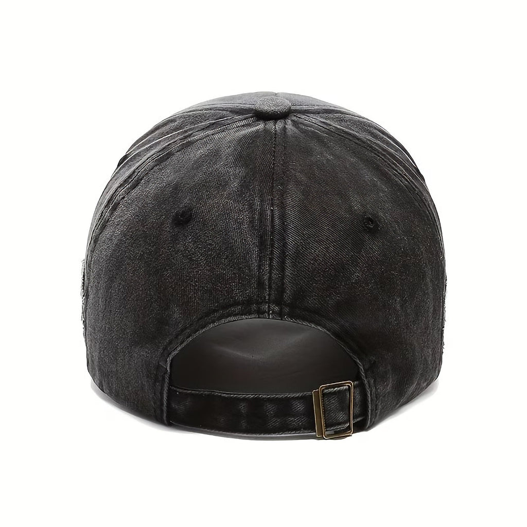 Rock Shark 1969 Vintage Basecap in Schwarz-Grau