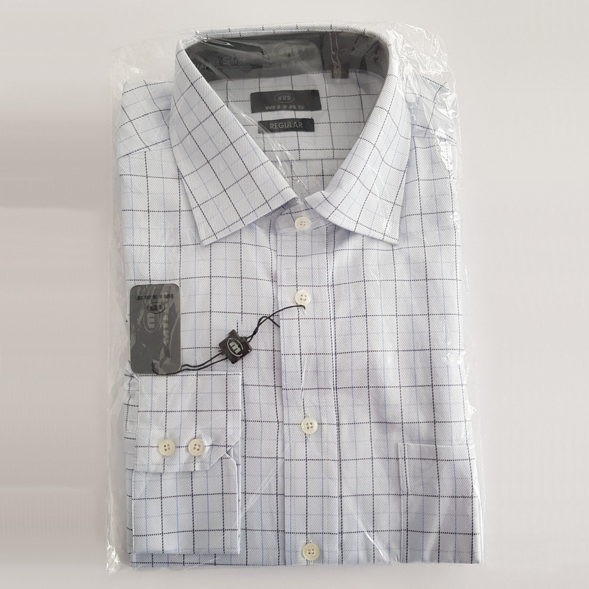 Original Mijas Herren Business Hemd New-Kent Langarm Hellblau Regular Gr. 41 - 3KShop.de