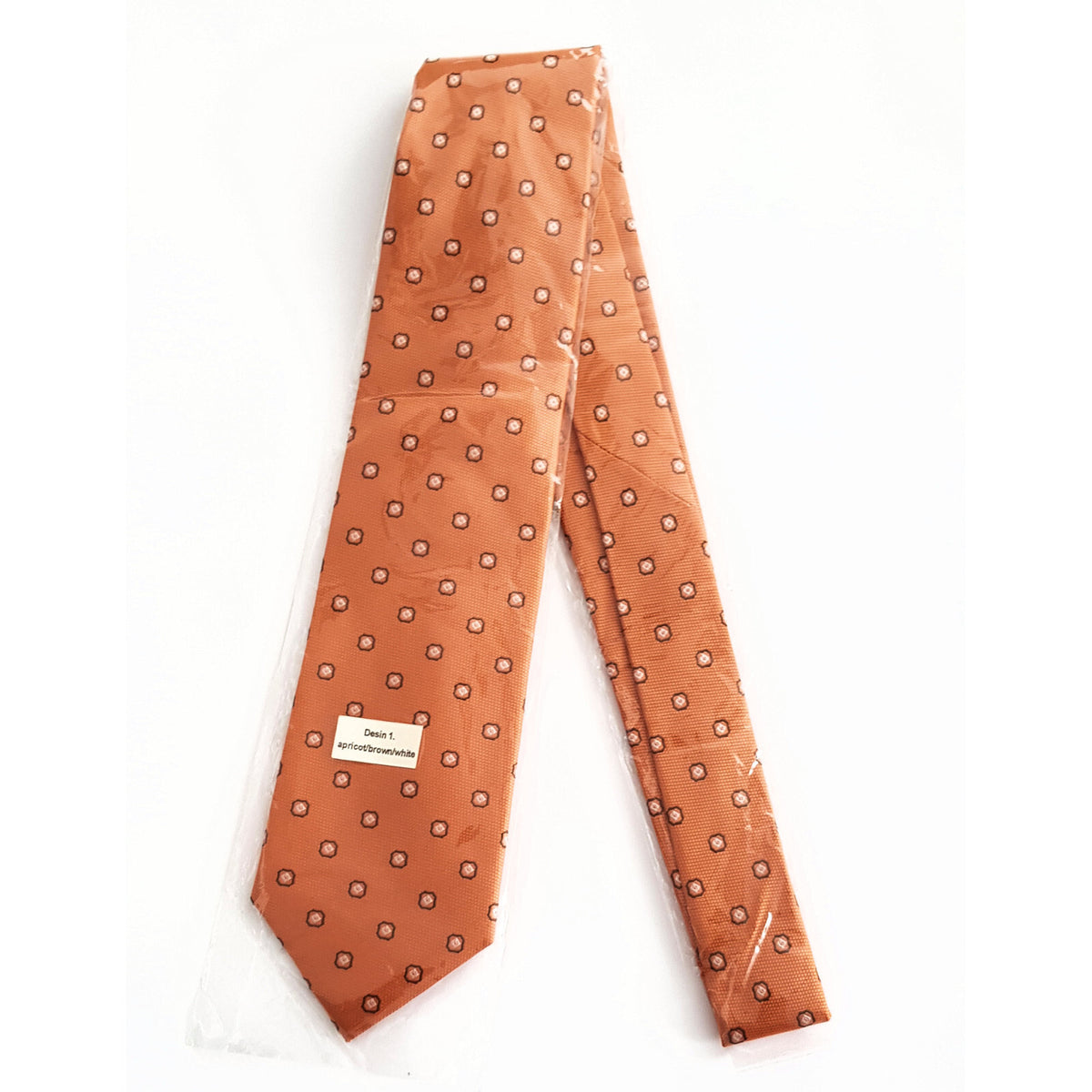 Original Mijas Herren Anlass / Business Krawatte - Orange - 3KShop.de