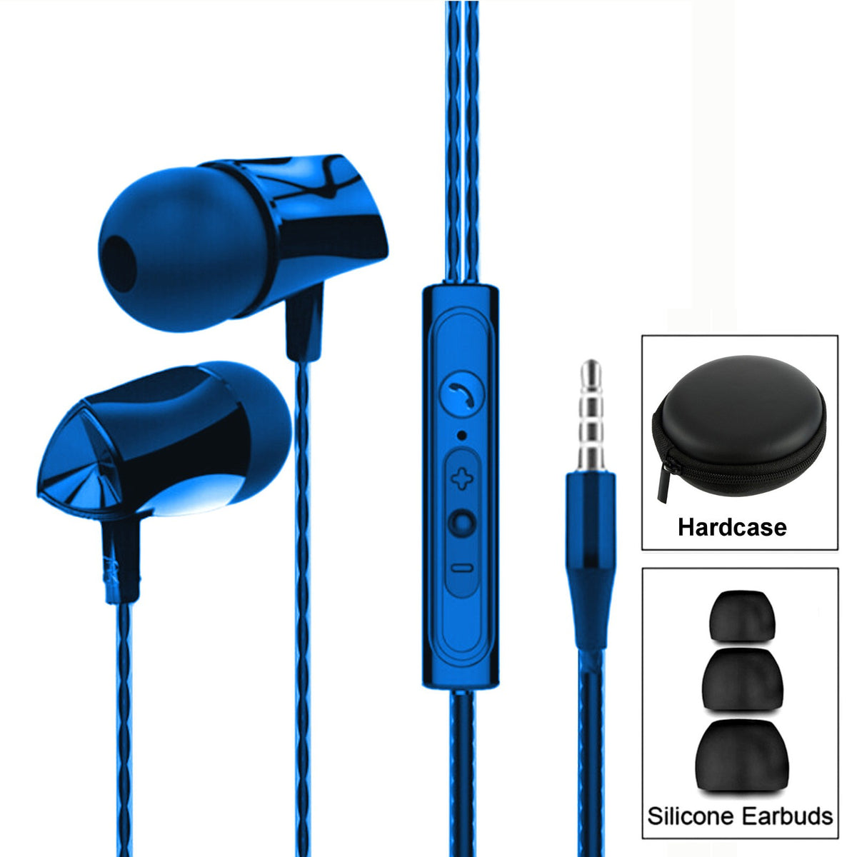 Super Bass In-Ear Kopfhörer Ohrhörer X10 Headset Earphone Headphone + PU-Tasche - 3KShop.de