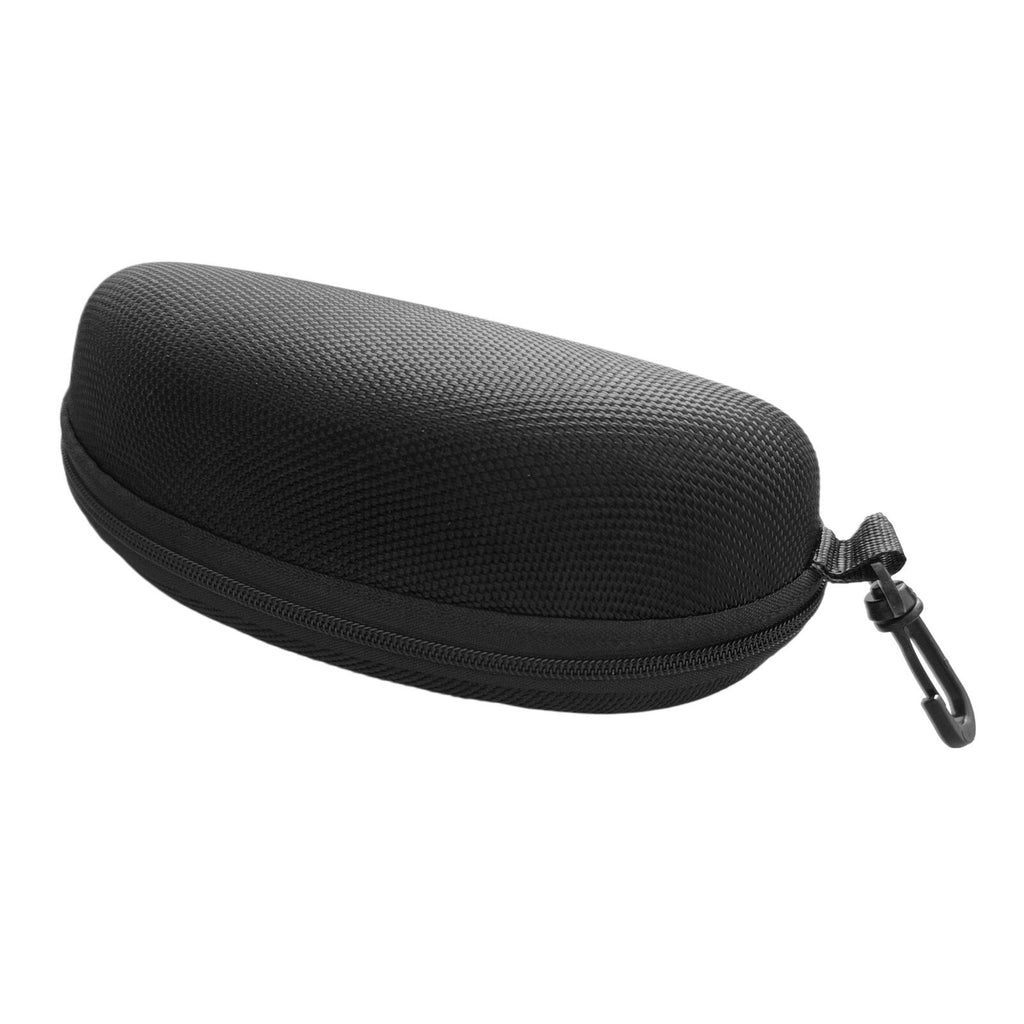 Schwarze Sport-Sonnenbrille aus Polycarbonat