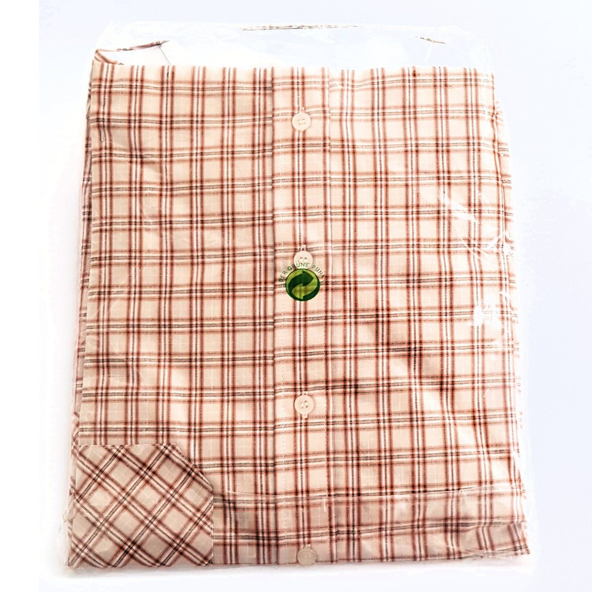 Hanco Herren Hemd Oberhemd Freizeithemd langarm kariert Gr. 39/40 extra lang - 3KShop.de