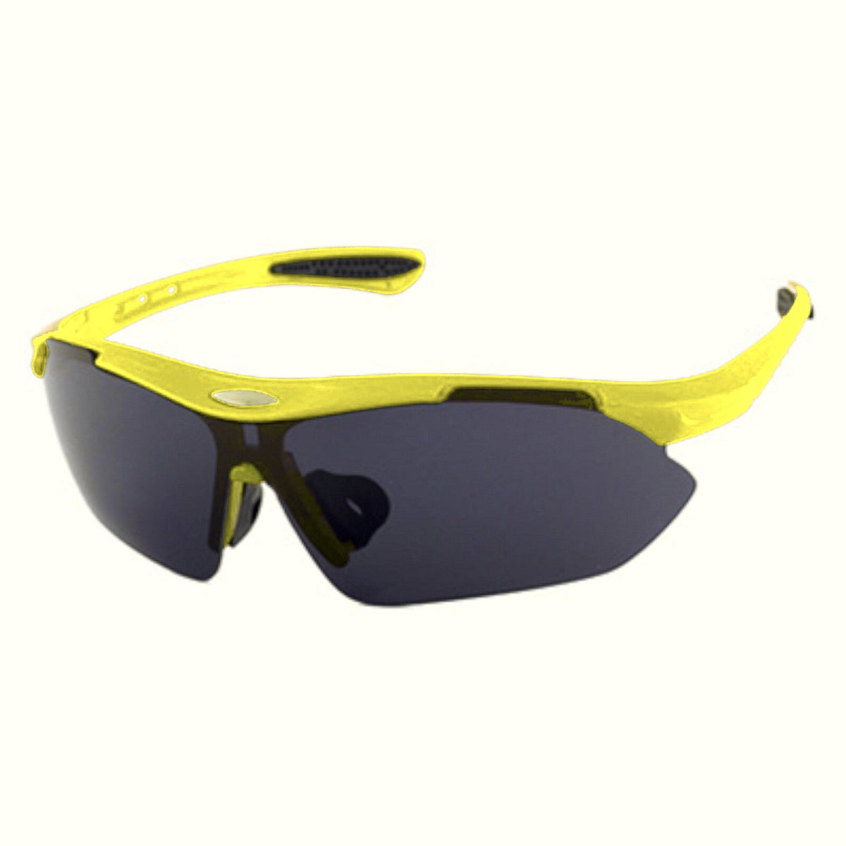 Gelbe polarisierte Sport-Sonnenbrille X4