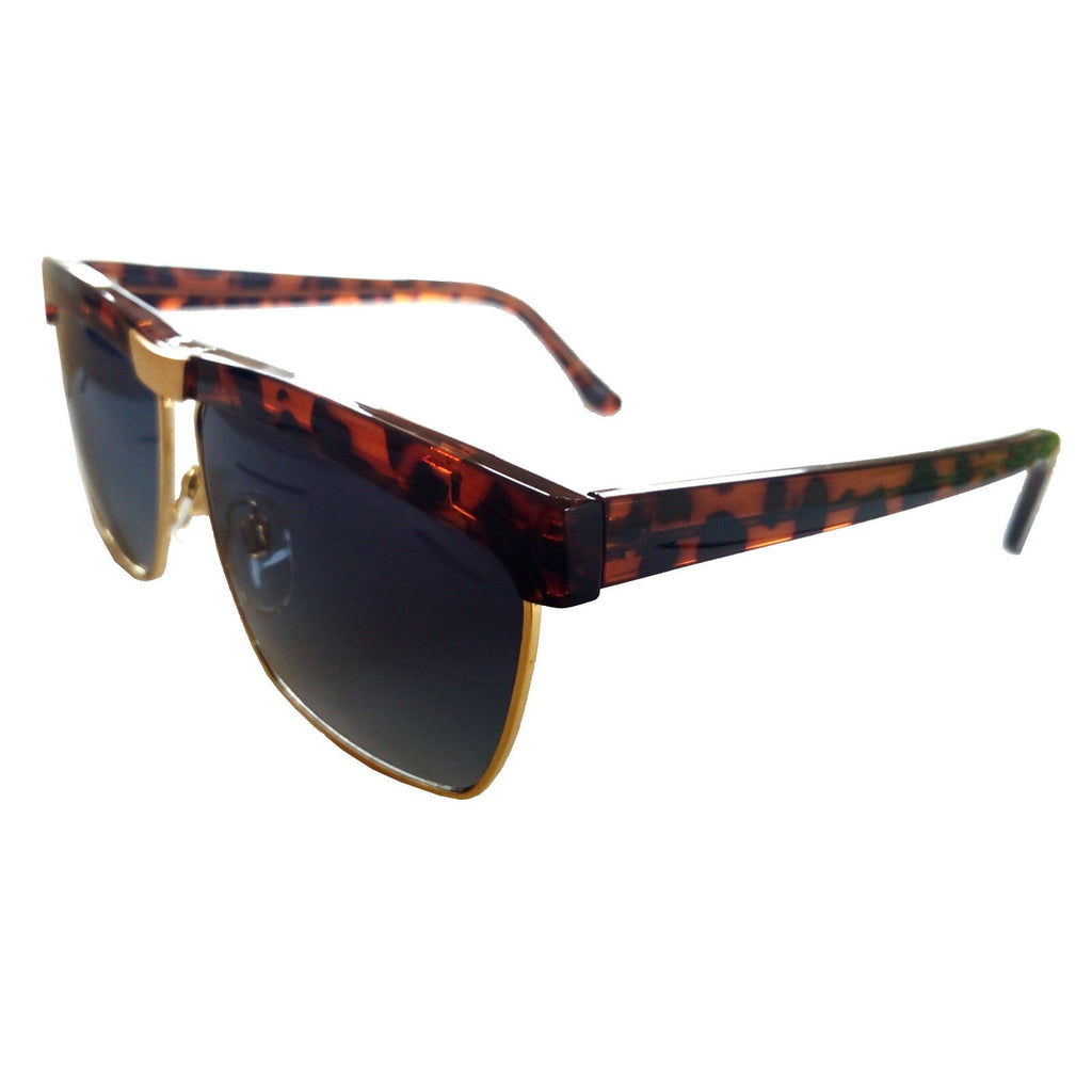 Braun getigerte Designer Unisex-Sonnenbrille