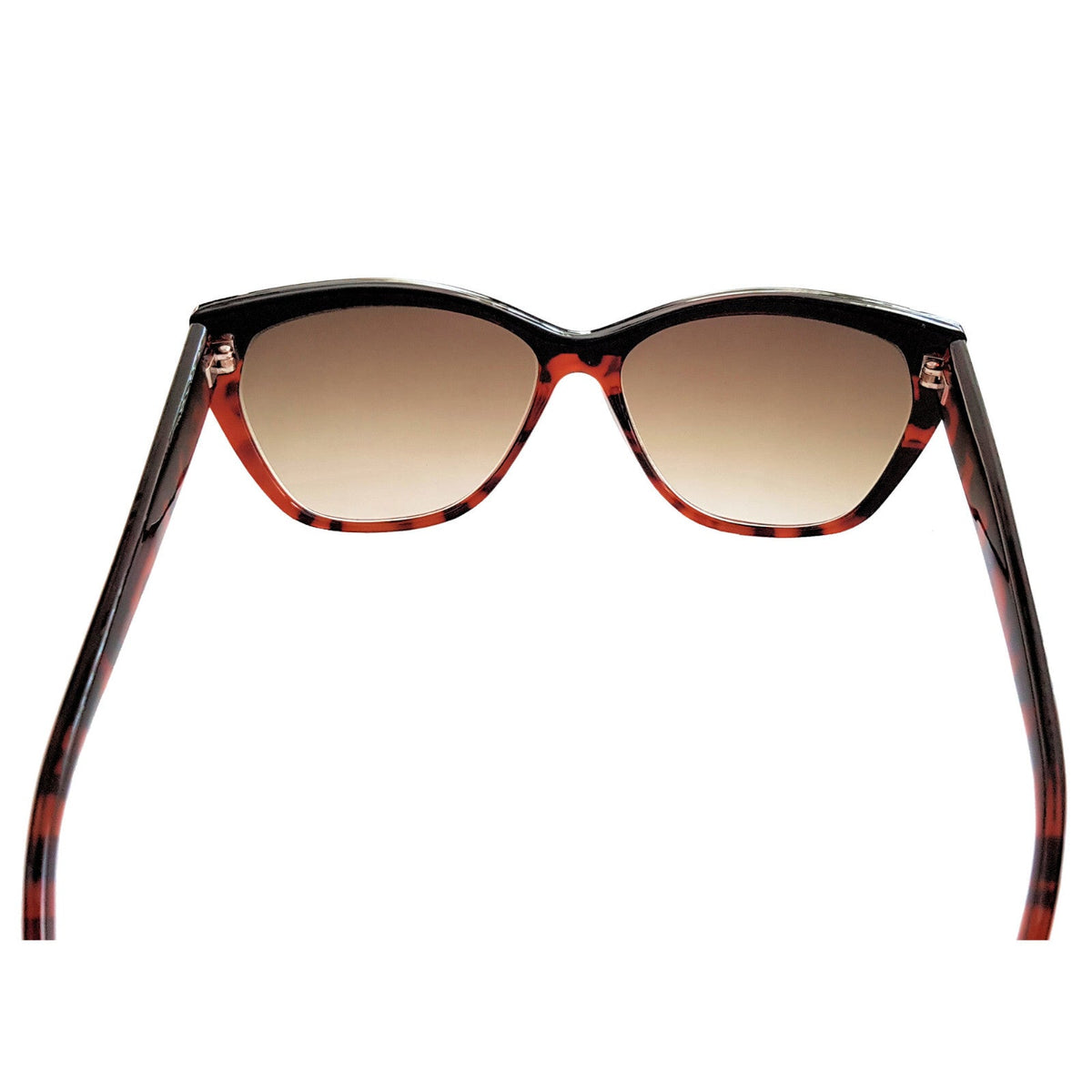 Braune Designer Damen-Sonnenbrille im Tigerlook
