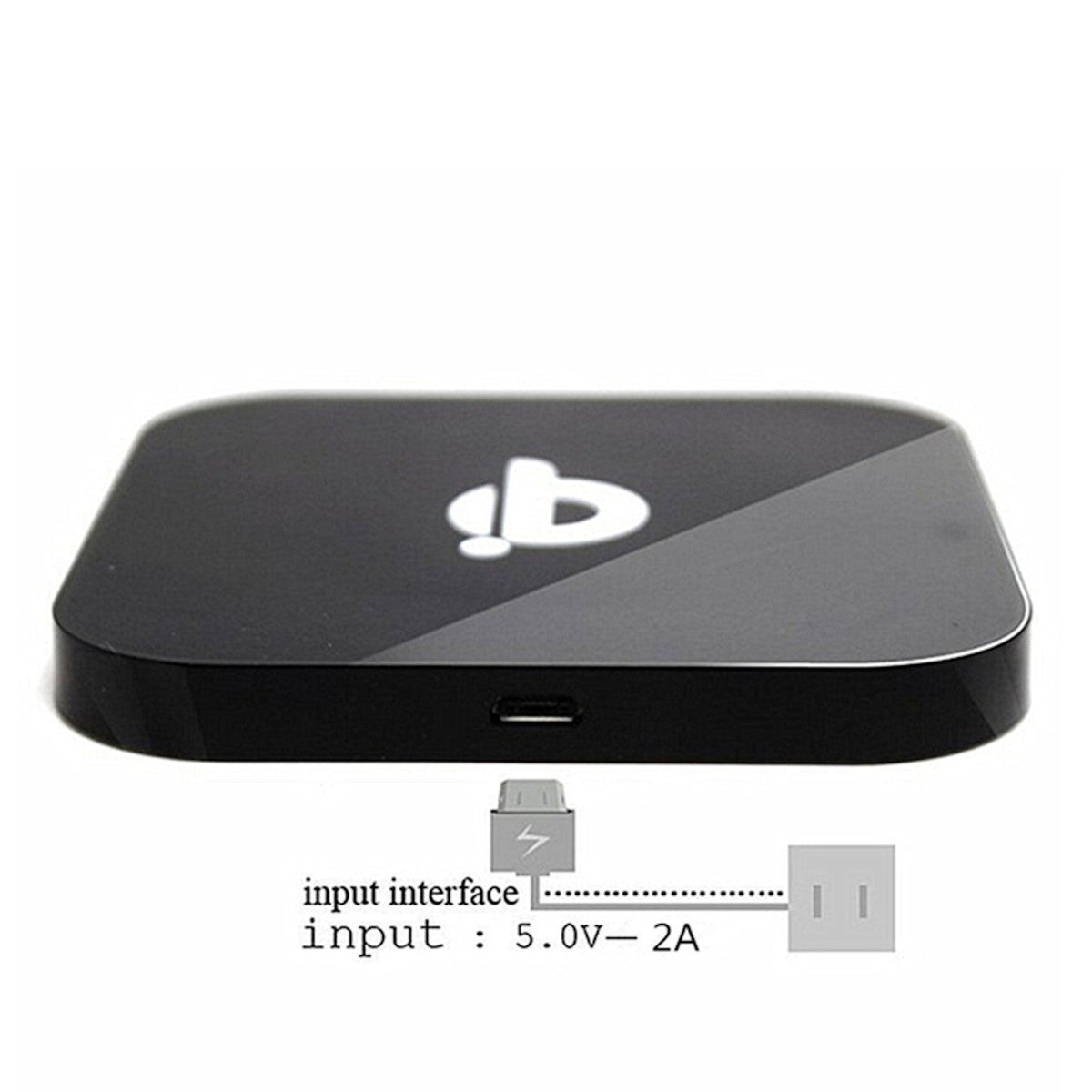 Qi Wireless Charger Q8 mit zwei USB-Ports