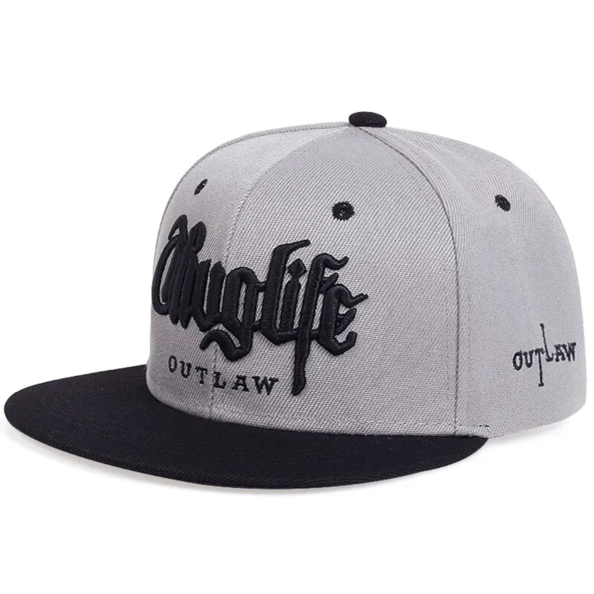 Thuglife Vintage-Basecap aus Baumwolle mit Stickerei