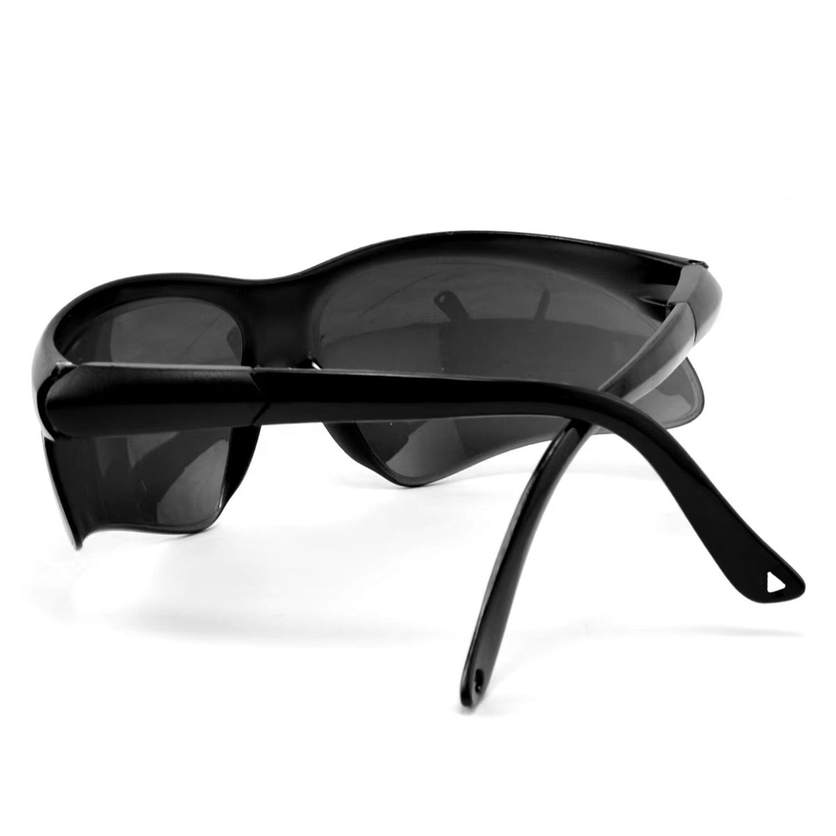Glänzend schwarze Retro-Partybrille