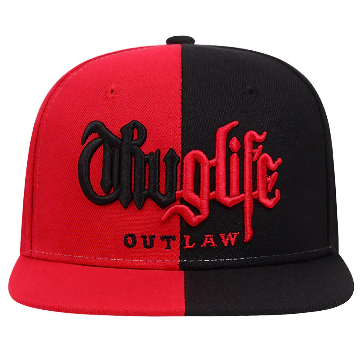 Thuglife Vintage-Basecap aus Baumwolle mit Stickerei
