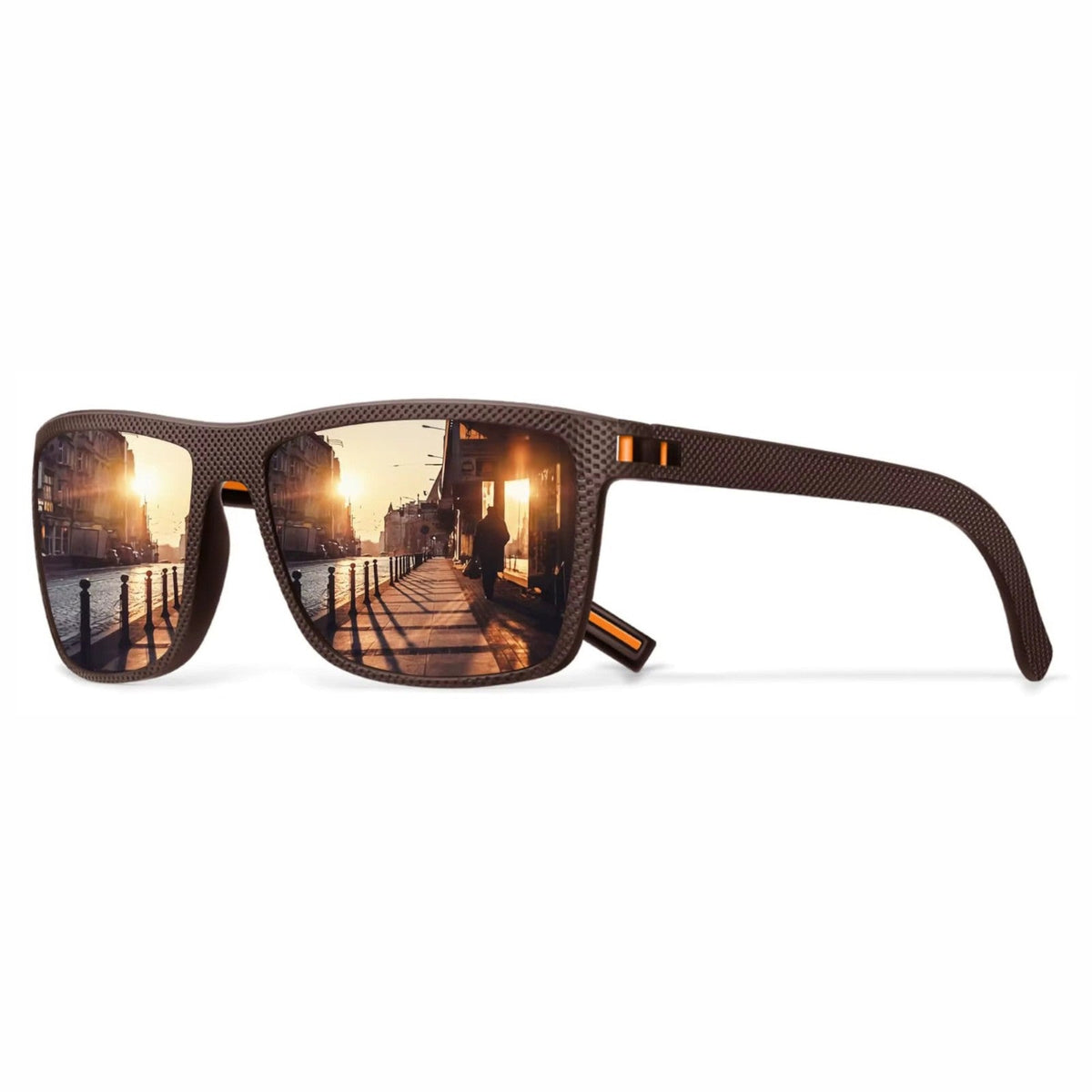 Retro Sonnenbrille im W-Design der 80er