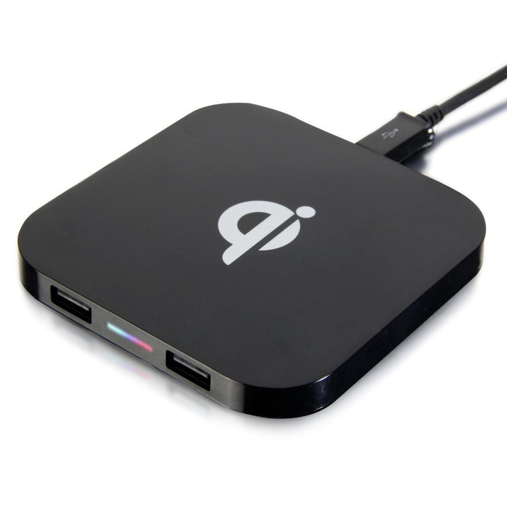 Qi Wireless Charger Q8 mit zwei USB-Ports