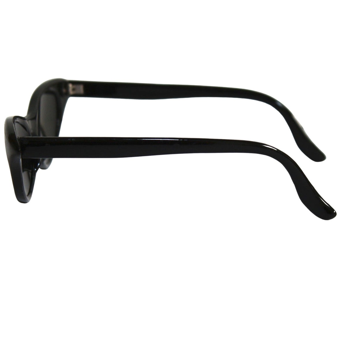 Schwarze Cat-Eye-Sonnenbrille