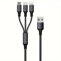 1,2m 4A USB Typ C Kabel Multi Micro Schnell Ladekabel iPhone Samsung Xiaomi LG - 3KShop.de