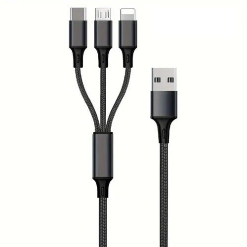 1,2m 4A USB Typ C Kabel Multi Micro Schnell Ladekabel iPhone Samsung Xiaomi LG - 3KShop.de