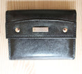 Portemonnaie Geldbörse Brieftasche Leder Schwarz 1915AR - 3KShop.de